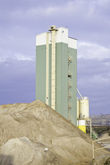 Obraz premium Cement company