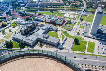 Panoramic view of Vilnius