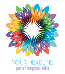 colorful flower illustration