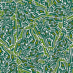 Labyrinth abstract seamless