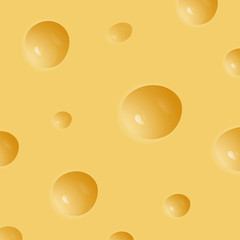 Cheese texture. Realistic Vector.