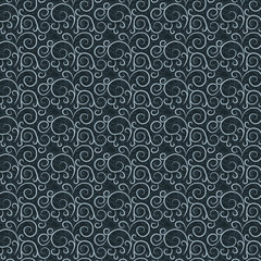 Vintage pattern on a dark gray background