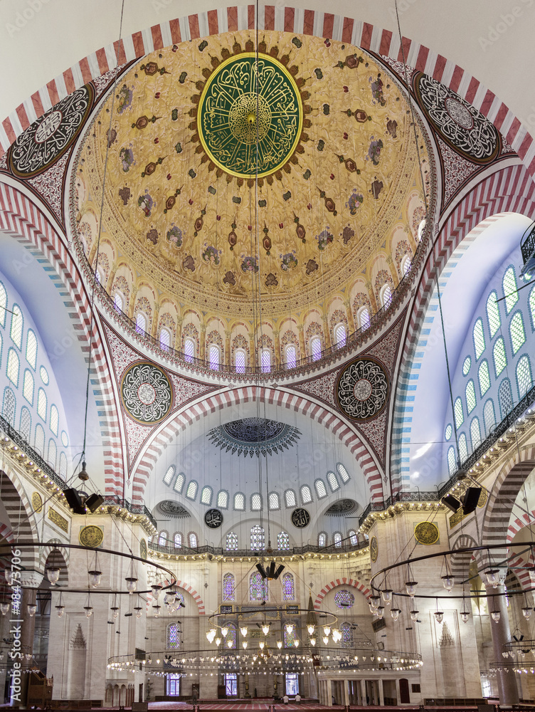 Wall mural Beyazit Camii Mosque in Istanbul, Turkey