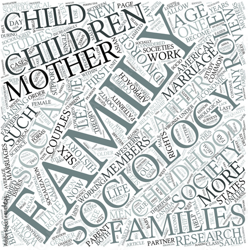 my family as a sociological concept Questioning the basic concept of family is a relatively new phenomenon, though variations in what we consider a family are not there are so many variations. my family as a sociological concept Questioning the basic concept of family is a relatively new phenomenon, though variations in what we consider a family are not there are so many variations.