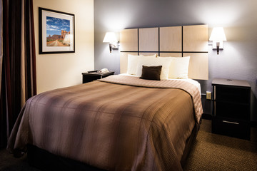 Modern Hotel Bedroom