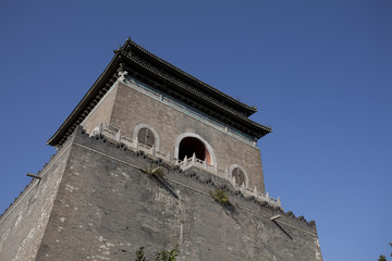 Fototapeta na wymiar Beijing ancient bell tower