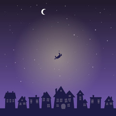 Falling from the Sky in the Middle of the Night