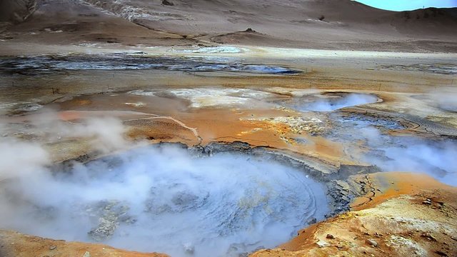 Boiling Mudpot at Hverir