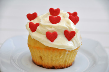 Valentinstag Cupcake