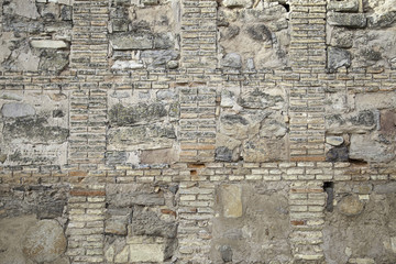 Ancient medieval wall