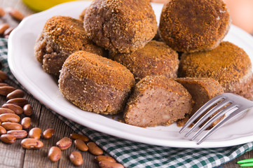 Black Bean Meatballs.