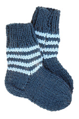 Two wool socks