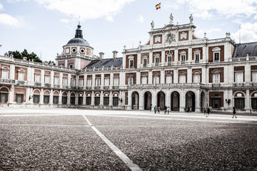 Fototapeta na wymiar Pałac Królewski w Aranjuez. Madryt (Hiszpania)