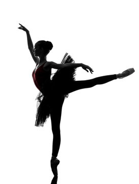 recommend clip art: young woman ballerina ballet dancer dancing
