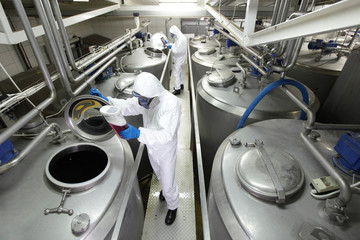 specialists in plant controlling technological process