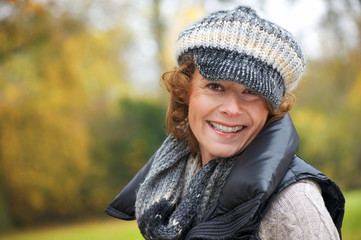 Middle Aged Smiling Woman