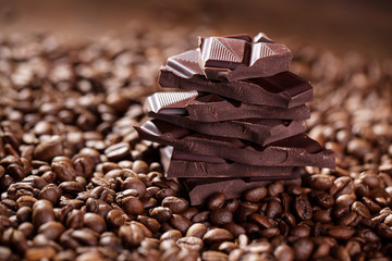 Schokolade und Kaffee