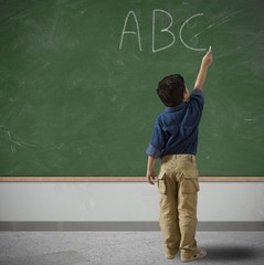 Child at school