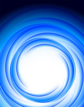 Bright blue background