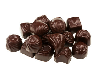Assorted chocolate candies