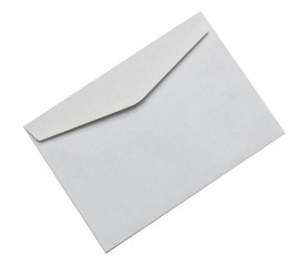 Envelope isolated on white background