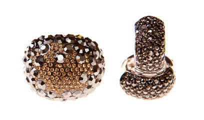 costume jewelry, isolated