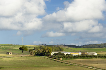 Sardegna, Trexenta, panorama rurale