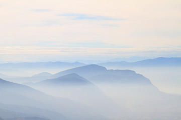 Fototapeta na wymiar Scenic widok Blue Ridge Mountains