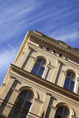 Fototapeta premium Hôtel, façade, Bordeaux, palace, architecture, pierre