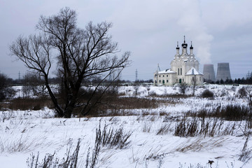 village of Tainiskoye district of Mytishchi. Russia.