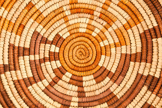 Native American Woven Background Pattern