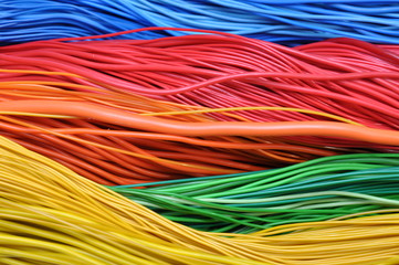 Colored wires in the global telecommunications networks
