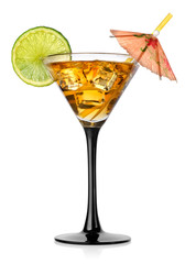 Cocktail in a glass