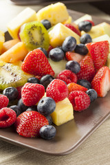 Fresh Organic Fruit Salad