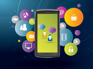 Generation business in social media