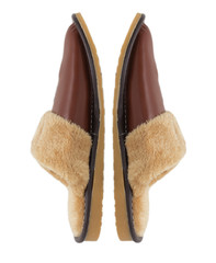 house slippers on a white background