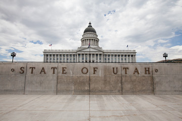 Fototapeta premium Capitol Town Hall Utah