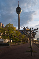 Media Tower of Dusseldorf Germany