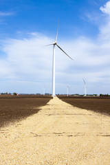 wind turbine farm in wisconsin