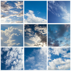 Nine types of sky