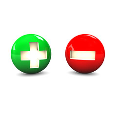 Obraz premium Plus Minus