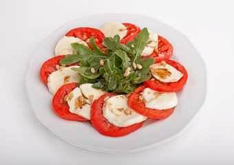 Tomatoes with cheese