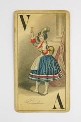 Very old tarock card_5
