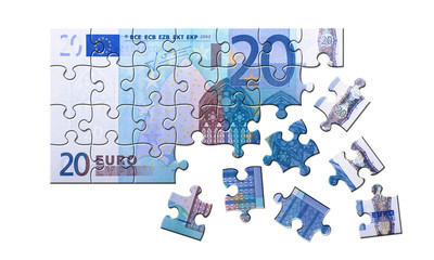 20 Euro Schein Puzzle