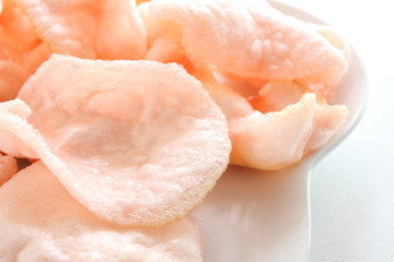 indonesian food, prawn crackers
