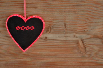 Herz auf Holz