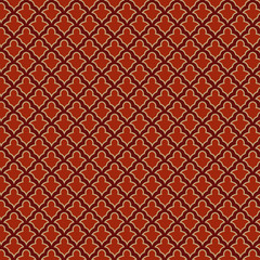 Vintage Retro seamless pattern.  Red background abstract. Vector