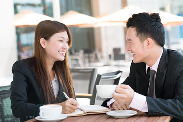 Lunch with colleague