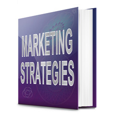 Marketing strategies concept.