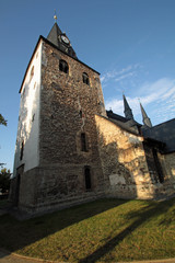 Fototapeta na wymiar Johanniskirche in Wernigerode
